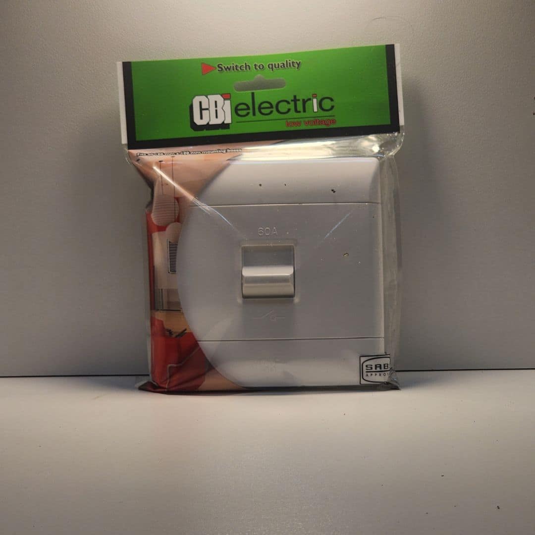 CBI 4x4 60A Double Pole Isolator