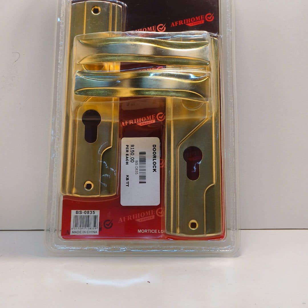 AFRIHOME CHOICE DOOR LOCK GOLD