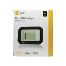 FLASH LED BASIC SLIM 50W FLOODLIGHT IP65 - Image 2