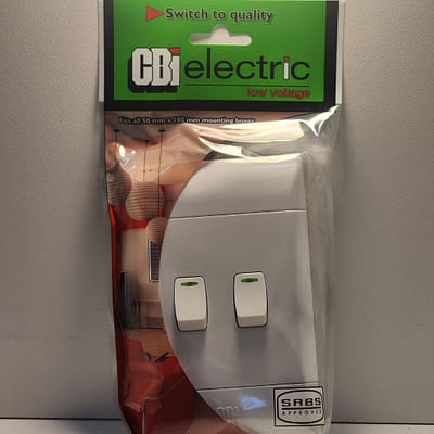 CBI 4X2 2 Lever Switch