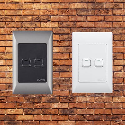 PAYS 4X2 2 Lever 1 Way switch