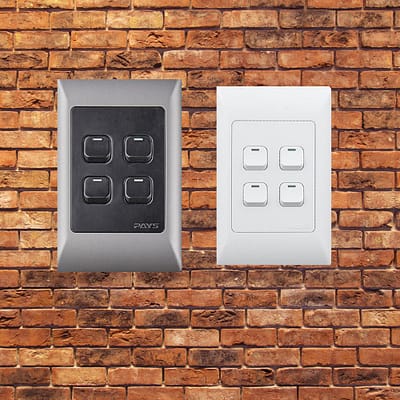 PAYS 4X2 4 Lever 1 Way Switch