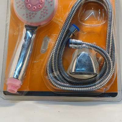 AIYI Pink & Silver Shower Set