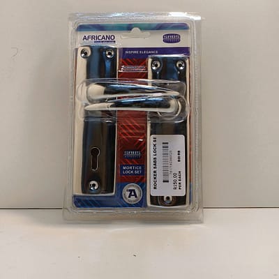 AFRICANO Plain Silver Lock