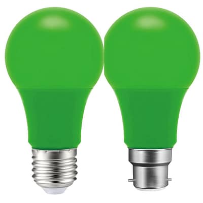 230V 5W LED A60 COLOUR GREEN