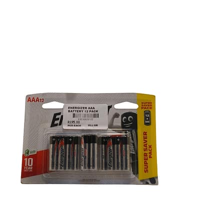 Energizer AAA Batteries 12Pack