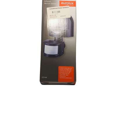 EUROLUX Infrared Motion Sensor 180 Degree Surface Mount