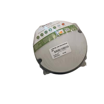 Flash 10W Round LED Bulkhead BLK