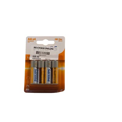 PHILIPS AA Batteries (4Pck)