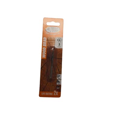 Ruwag 3mm Wood Brad DrillBit