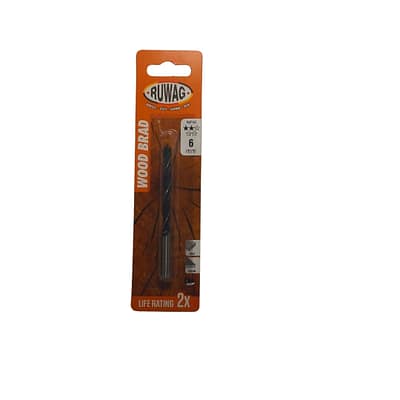 Ruwag 6mm Wood Brad DrillBit