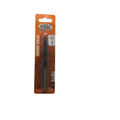 Ruwag 8mm Wood Brad Drill Bit