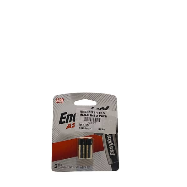 Energizer 12V A23 Alkaline Batteries 2pck
